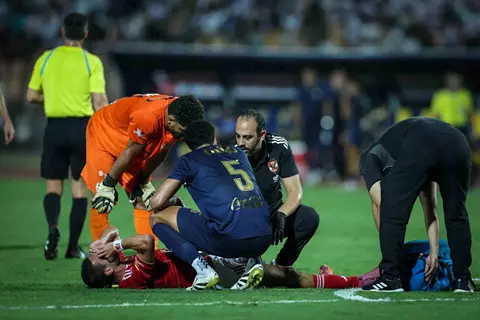 فحص طبي خلال ساعات.. الأهلي يكشف تفاصيل إصابة طاهر محمد طاهر